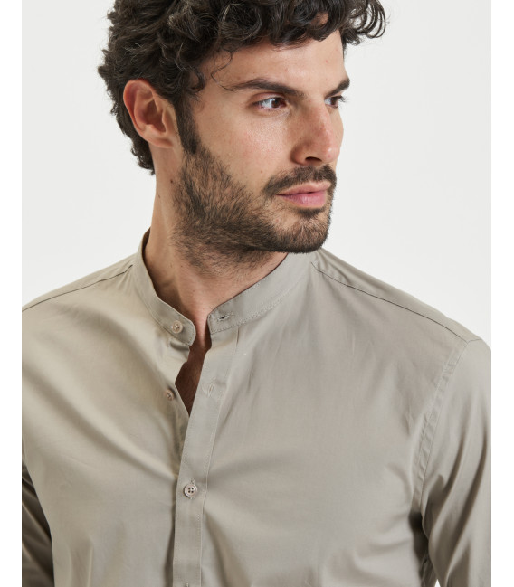 Camicia coreana cotone stretch