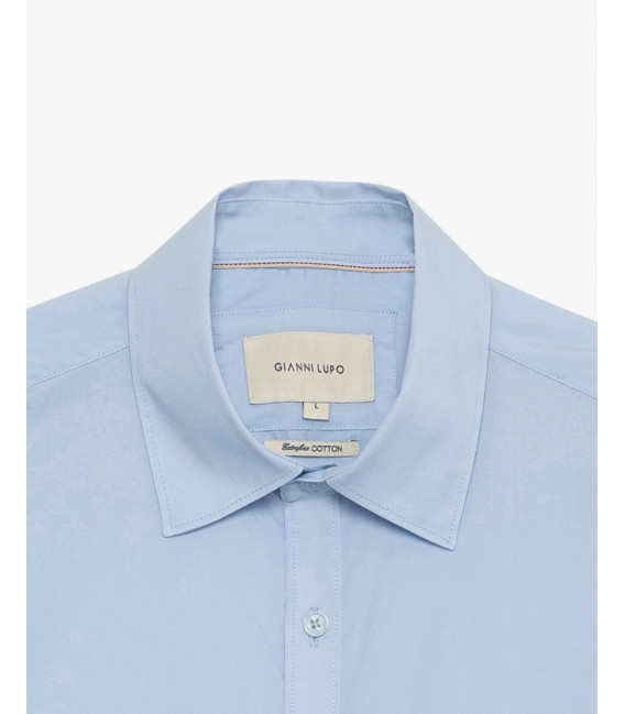 Camicia cotone stretch