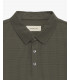 Polo athleisure con motivo 3D