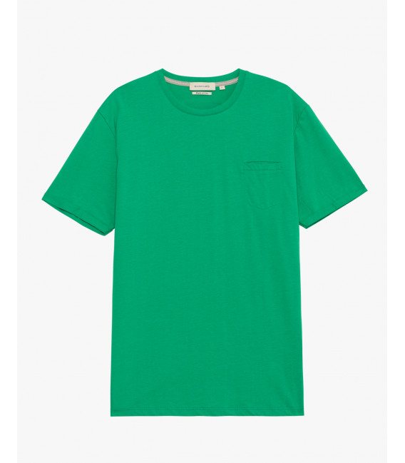 T-shirt con taschino in cotone extra fine