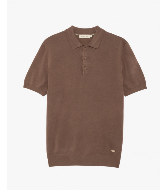 Polo in maglia muscle fit