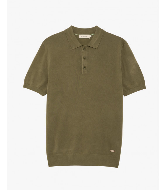 Polo in maglia muscle fit