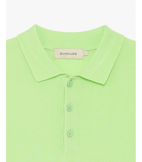 Polo in maglia muscle fit