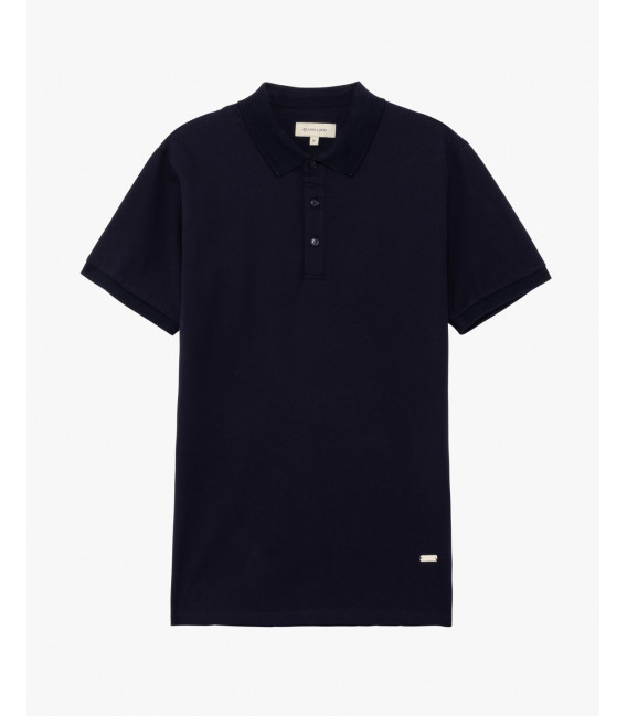 Polo in piquet con logo