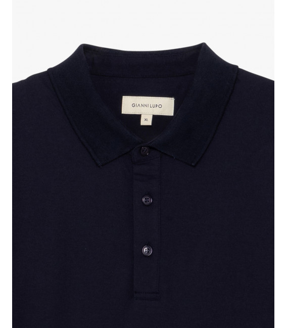 Polo in piquet con logo