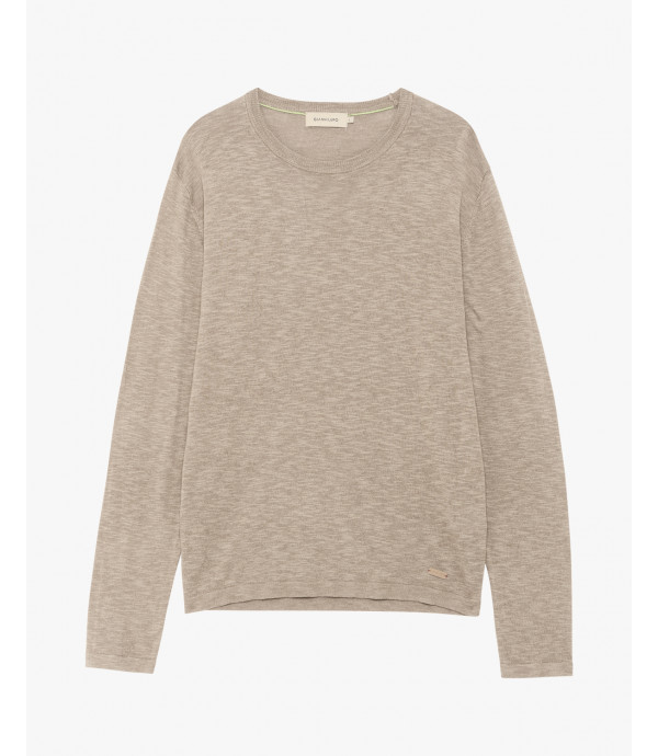 Maglione girocollo texturizzato