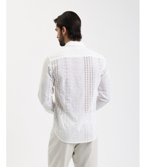 Broderie anglaise shirt