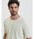 Slub cotton t-shirt