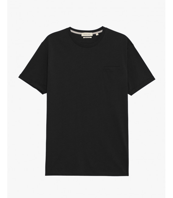 T-shirt con taschino in cotone extra fine
