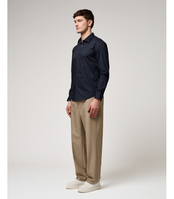 Camicia cotone stretch
