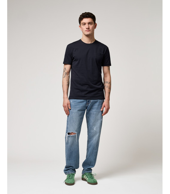 T-shirt con taschino in cotone extra fine