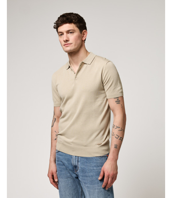 Polo in maglia muscle fit