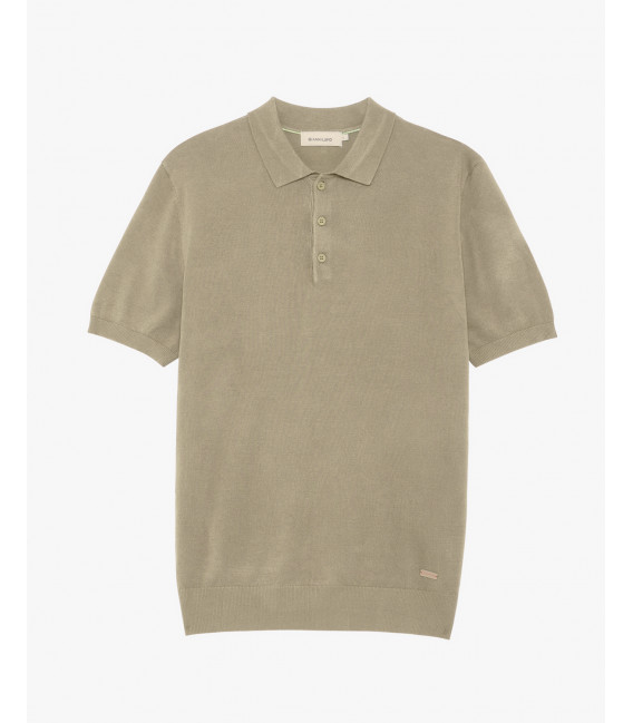 Polo in maglia muscle fit
