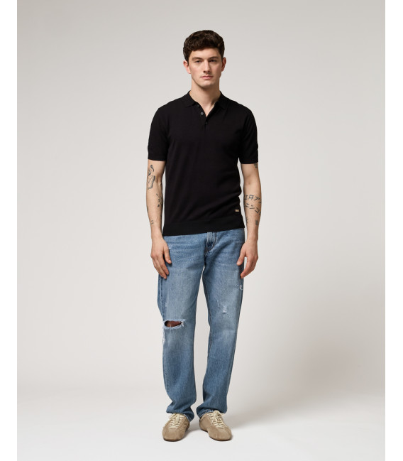 Polo in maglia muscle fit
