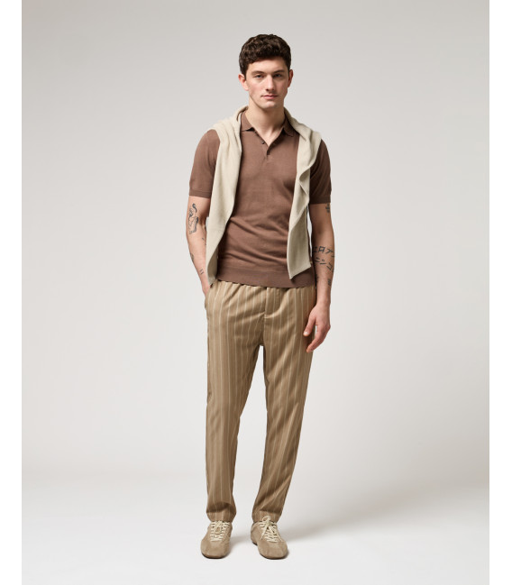 Polo in maglia muscle fit