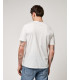 T-shirt con orli a taglio a vivo