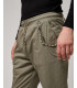 LEONARD cotton drawstring troursers