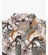 Printed mandarin shirt
