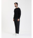 Pantaloni con laccio a righe carrot fit