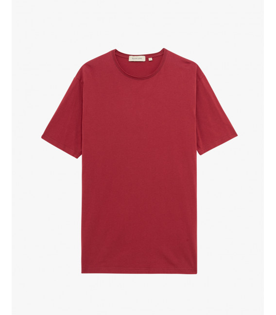 T-shirt con orli a taglio a vivo