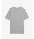 T-shirt con orli a taglio a vivo