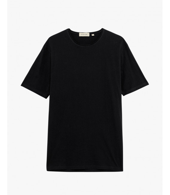 T-shirt con orli a taglio a vivo