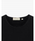 T-shirt con orli a taglio a vivo