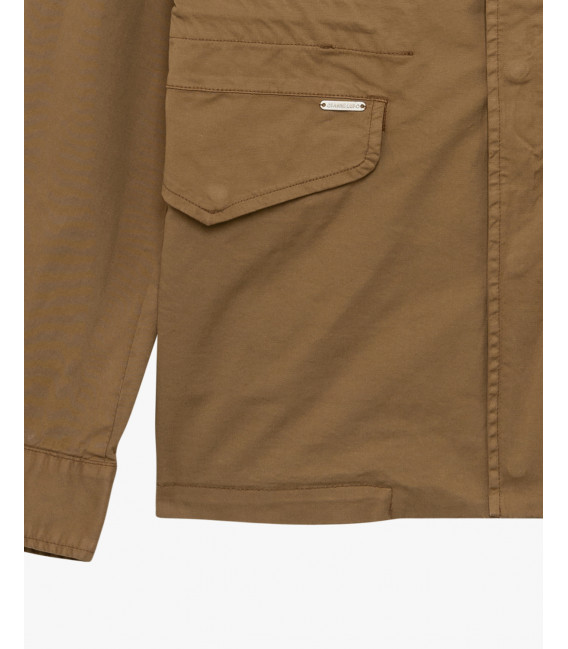 Field jacket in cotton