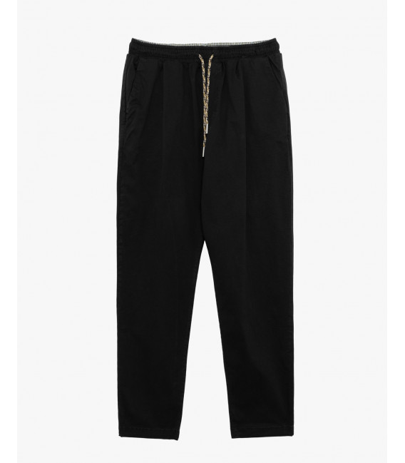 LEONARD cotton drawstring troursers