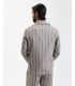 Deconstructed blazer in stripes