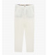 Slim fit linen trousers