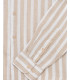 Camicia a righe in lino