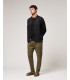 Pantaloni in lino con coulisse slim fit