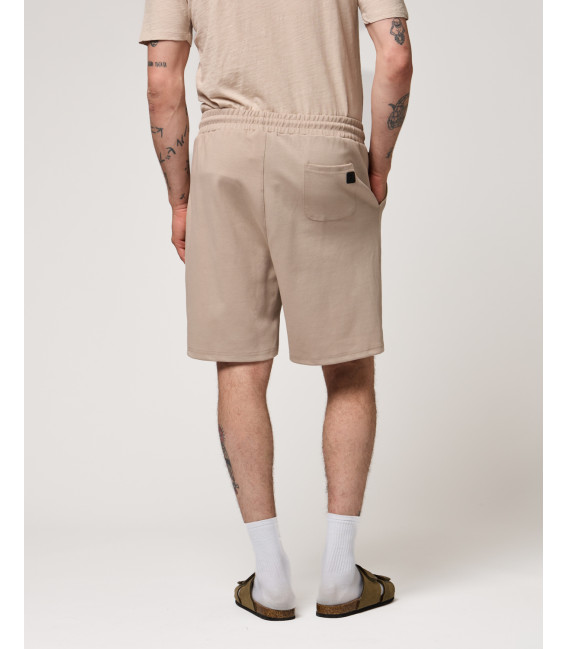 Embroidered logo jogger shorts