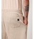 Embroidered logo jogger shorts