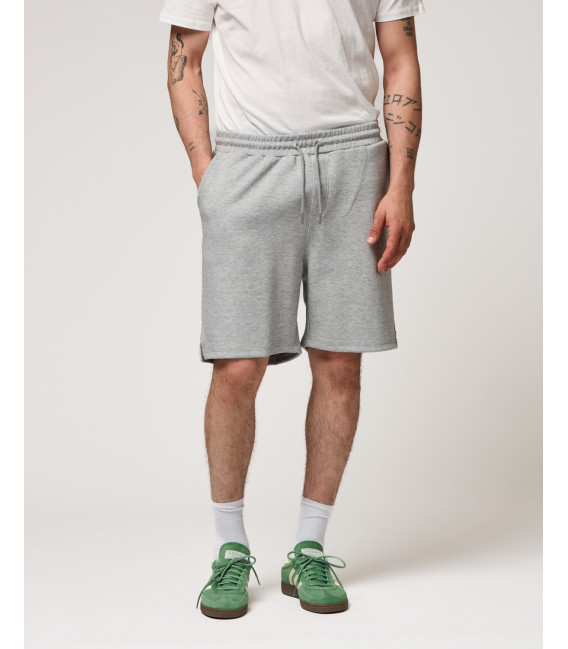 Bermuda joggers con logo ricamato