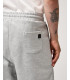Bermuda joggers con logo ricamato