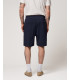 Bermuda joggers con logo ricamato