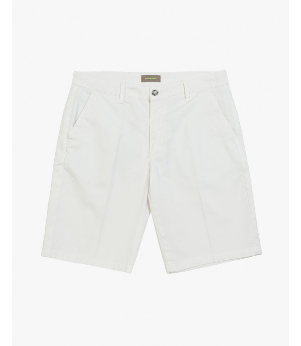 Textured chinos shorts