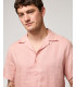 Camicia a maniche corte in lino