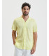Camicia a maniche corte in lino