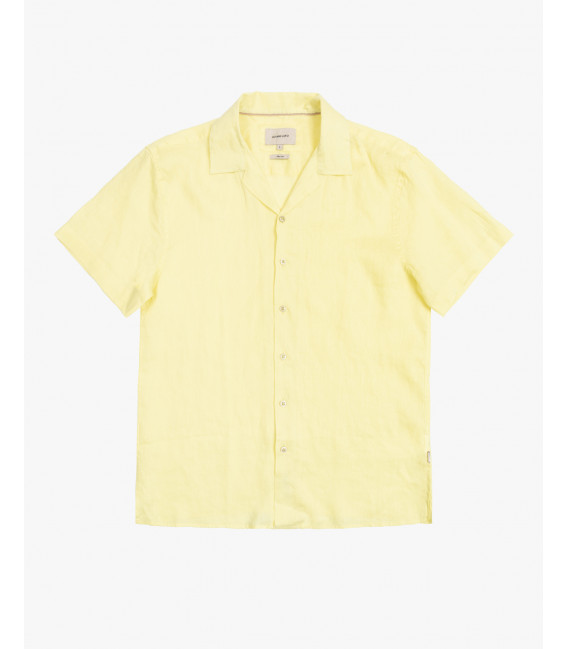 Camicia a maniche corte in lino