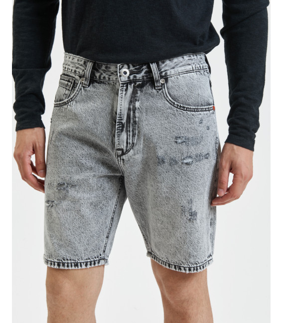 JACK reguar fit jeans shorts with rips