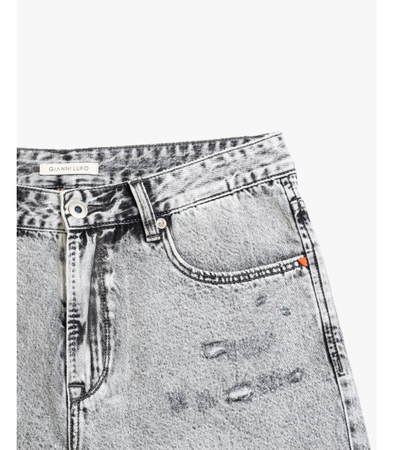 JACK reguar fit jeans shorts with rips