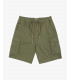 Cargo shorts with drawstrings