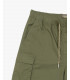 Cargo shorts with drawstrings