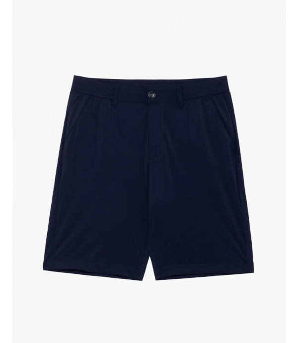 Tech fabric bermuda shorts