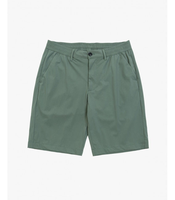 Tech fabric bermuda shorts
