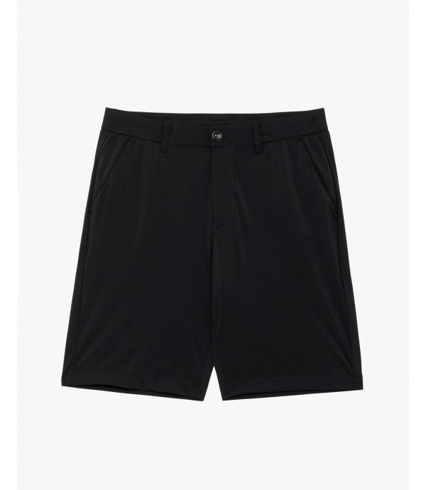 Tech fabric bermuda shorts