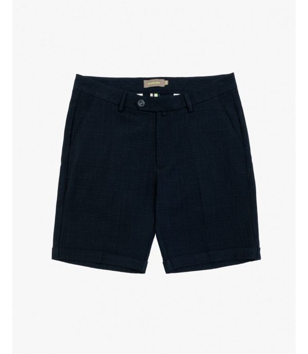 Striped bermuda shorts